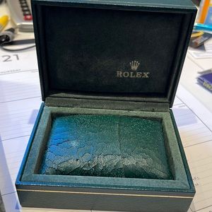 Rolex watch box Vintage 70s